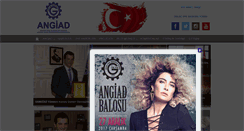Desktop Screenshot of angiad.org.tr